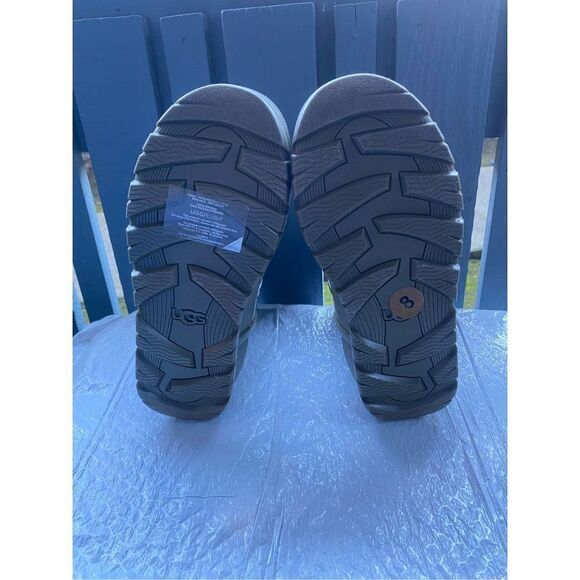 UGG® Women’s Raincloud Lace Burnt Olive Rubber Waterproof Rain Boots SZ US 8 - Picture 6 of 11